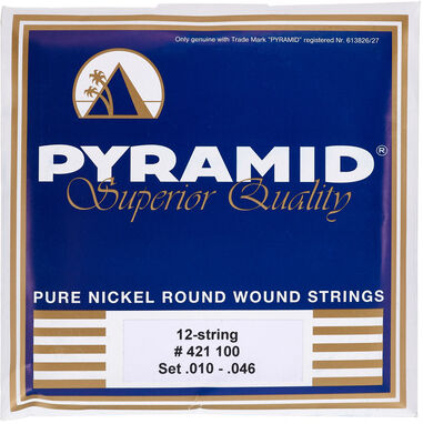 Pyramid Pure Nickel 12 String Set Med