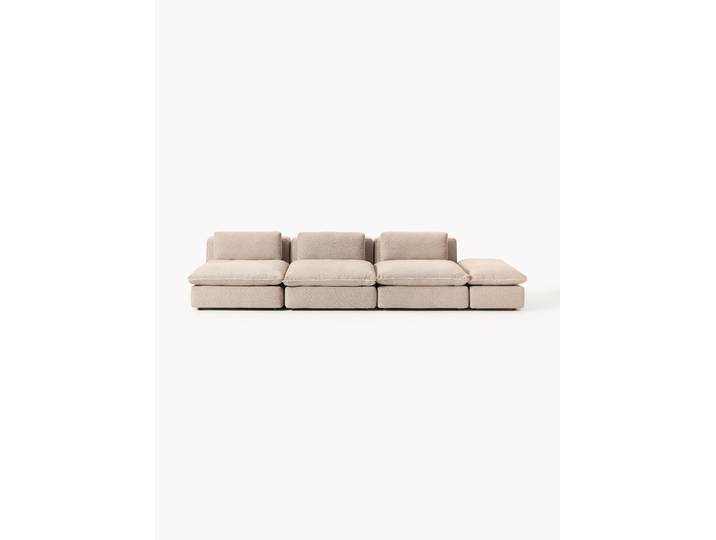 Canapé 3 places modulable XL avec pouf Felix