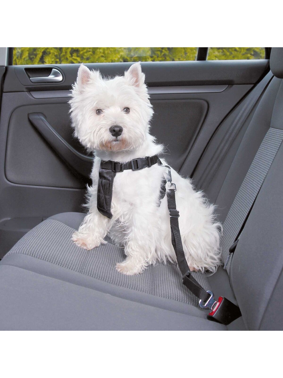Trixie Car Harness Safety Belt S 60-60cm/25 mm Stomach Circum 60-60cm