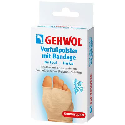 Gehwol Vorfußpolster mit Bandage links mittel 1 St Einlagen