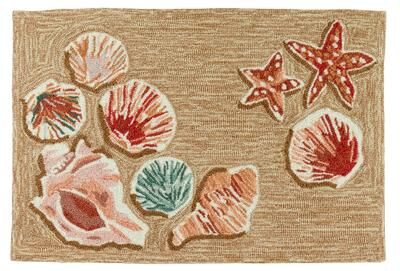 Lush Decor Frontporch Beachcomber Indoor/Outdoor Rug
