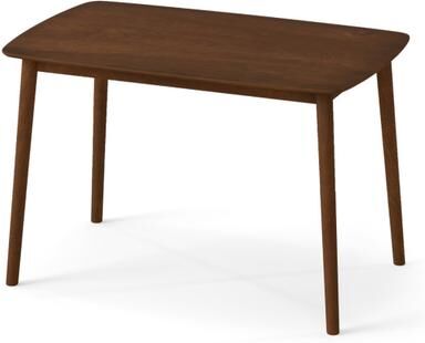 Costway Rectangular Kitchen Table for Living Room Breakfast Nook-Coffee