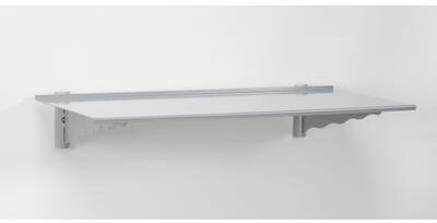 Wallscapes Puzzle Shelf Kit - Silver Metal with Bracket