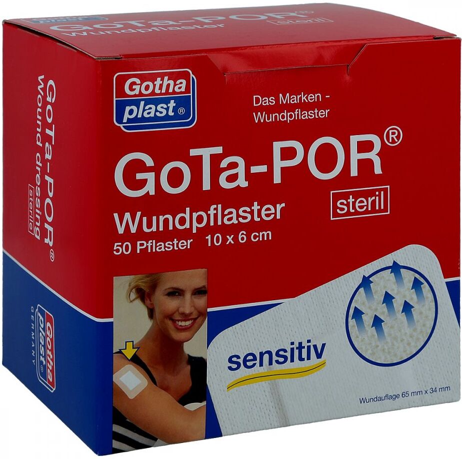 Gothaplast Gota-por Wundpflaster steril 60x100 mm