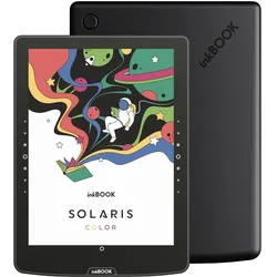 Inkbook Czytnik Solaris Color Black, eReader, Schwarz
