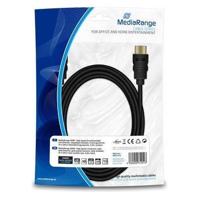 MediaRange CABLE HDMI-HDMI 3M/MRCS155 (3 m) (MRCS155)