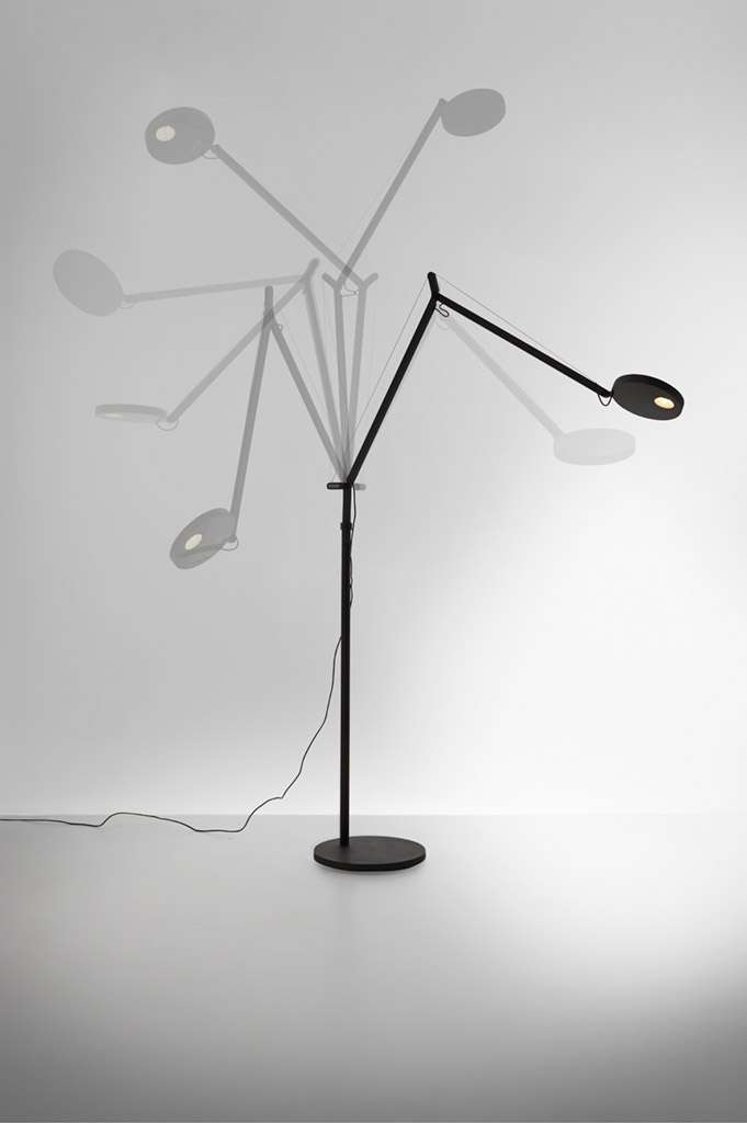 Artemide Demetra Reading Stehleuchte (weiß, warmweiß (3000 K), Touchdimmer) weiß   warmweiß (3000 K)   Touchdimmer