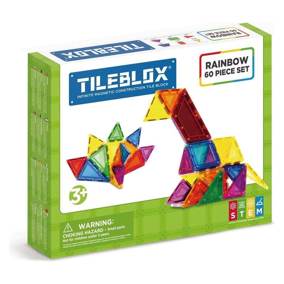 Maki Tileblox - Rainbow 60 pcs set (912-1030005) (912-1030005)