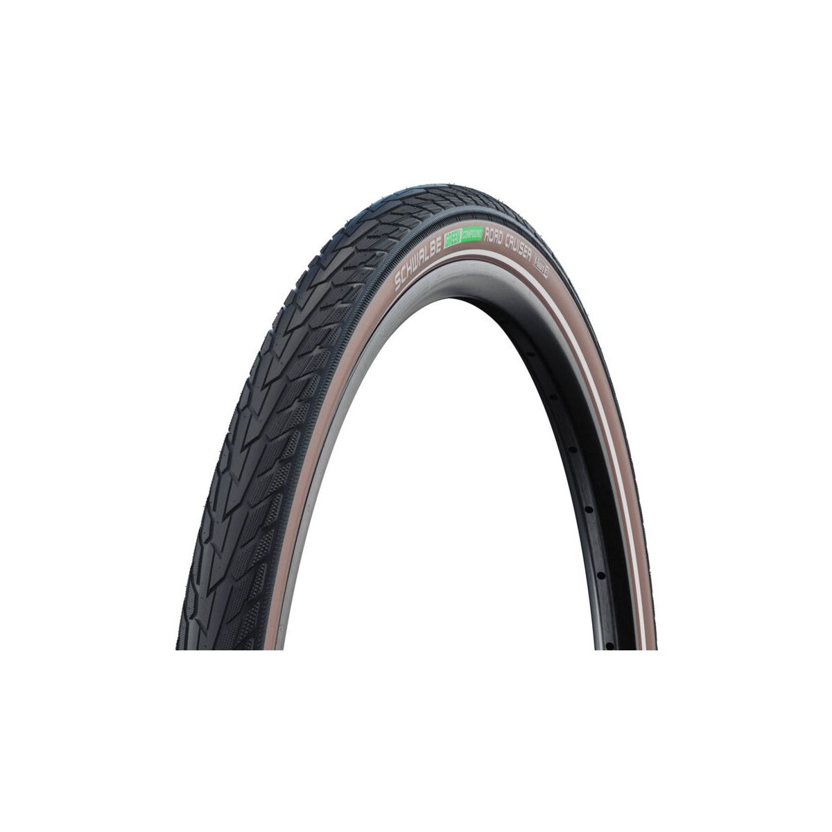 Schwalbe Road Cruiser Active Line SBC K-guard schwarz/coffee/reflex 42-622 SB11101278