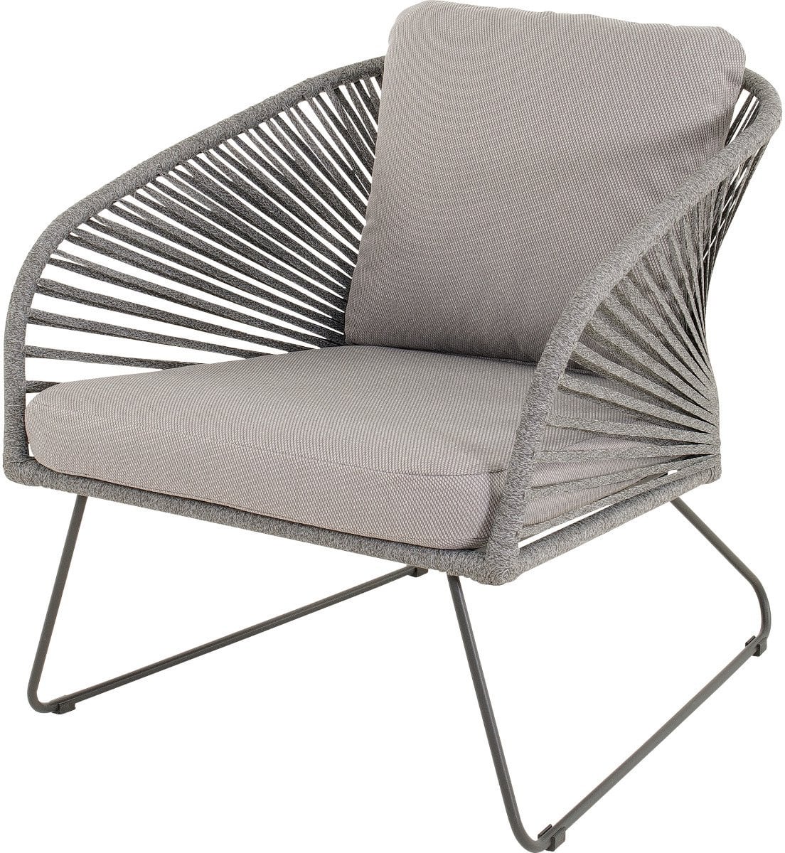 Izumi loungestoel - Grijs - Modern design voor de woonkamer