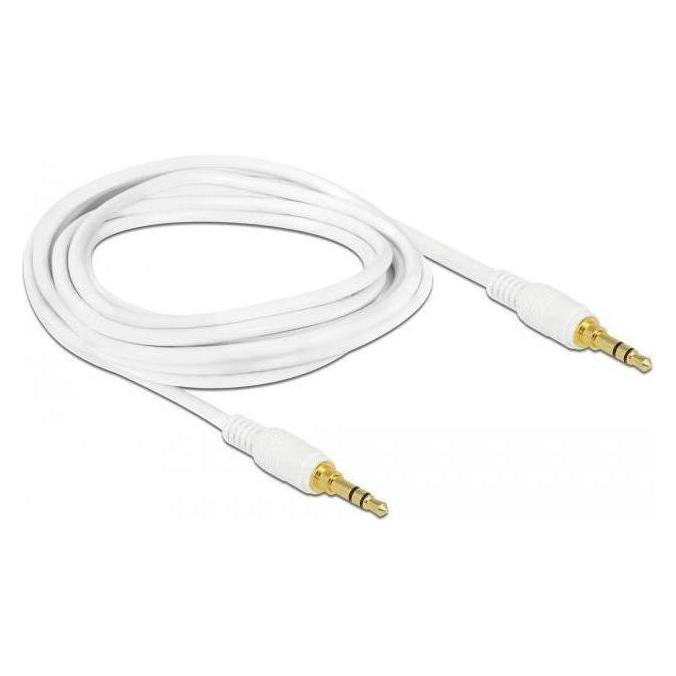 Delock Klinkenkabel 3,5 mm 3 Pin Stecker > Stecker (2 m) (85550)