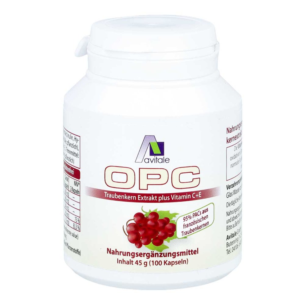 Avitale GmbH Opc Traubenkern Vegi Kapseln 04977803