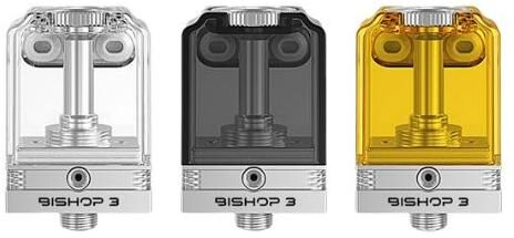 Ambition Mods Bishop³ Cubed Rba Tvgc Atomizzatore 5ml