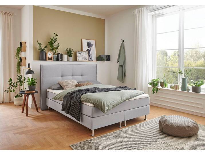ATLANTIC home collection Boxbett Barnett, mit Taschenfederkern-Matratze und Topper