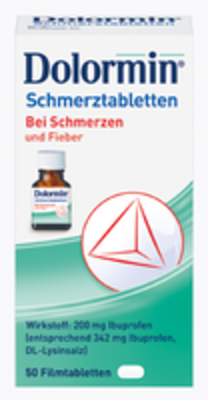 Kenvue Germany GmbH (OTC) DOLORMIN Filmtabletten 50 St 00624255