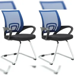 CLP 2er Set Freischwinger Eureka blau