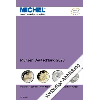 Münzen Deutschland 2026, Taschenbuch von MICHEL-Redaktion, Schwaneberger, 978-3-95402-545-9