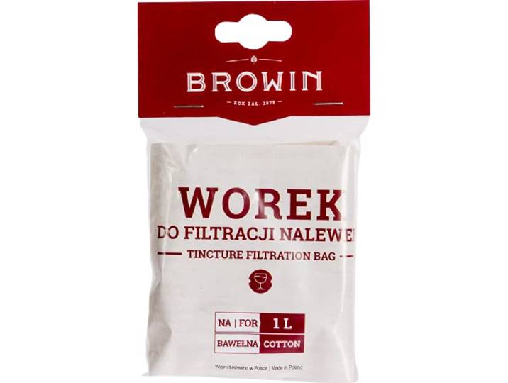 Browin 810600 filterzak, filterzak, wijnfilter, bierfilterfilter, maïsfilter, mostfilter
