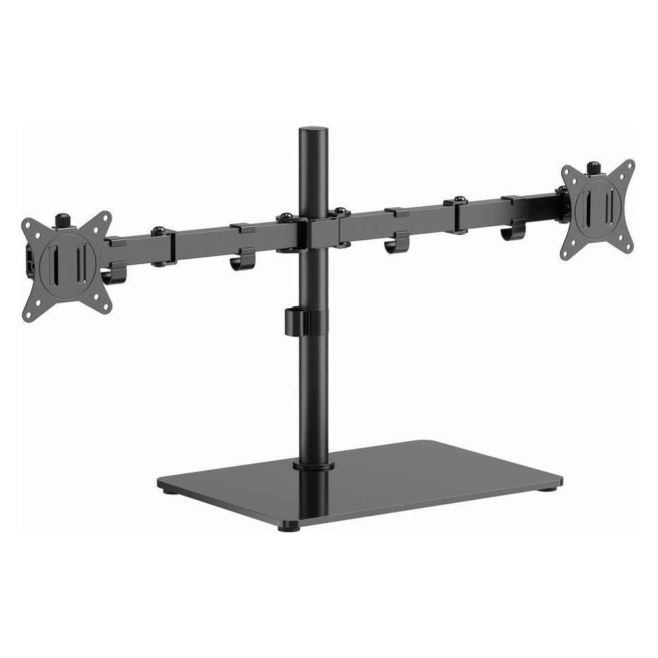 Gembird STOJAK BIURKOWY NA DWA MONITORY (REGULOWANY) 17"-32" DO 9 KG (Tisch, 32", 9 kg) (MS-D2ST-01)