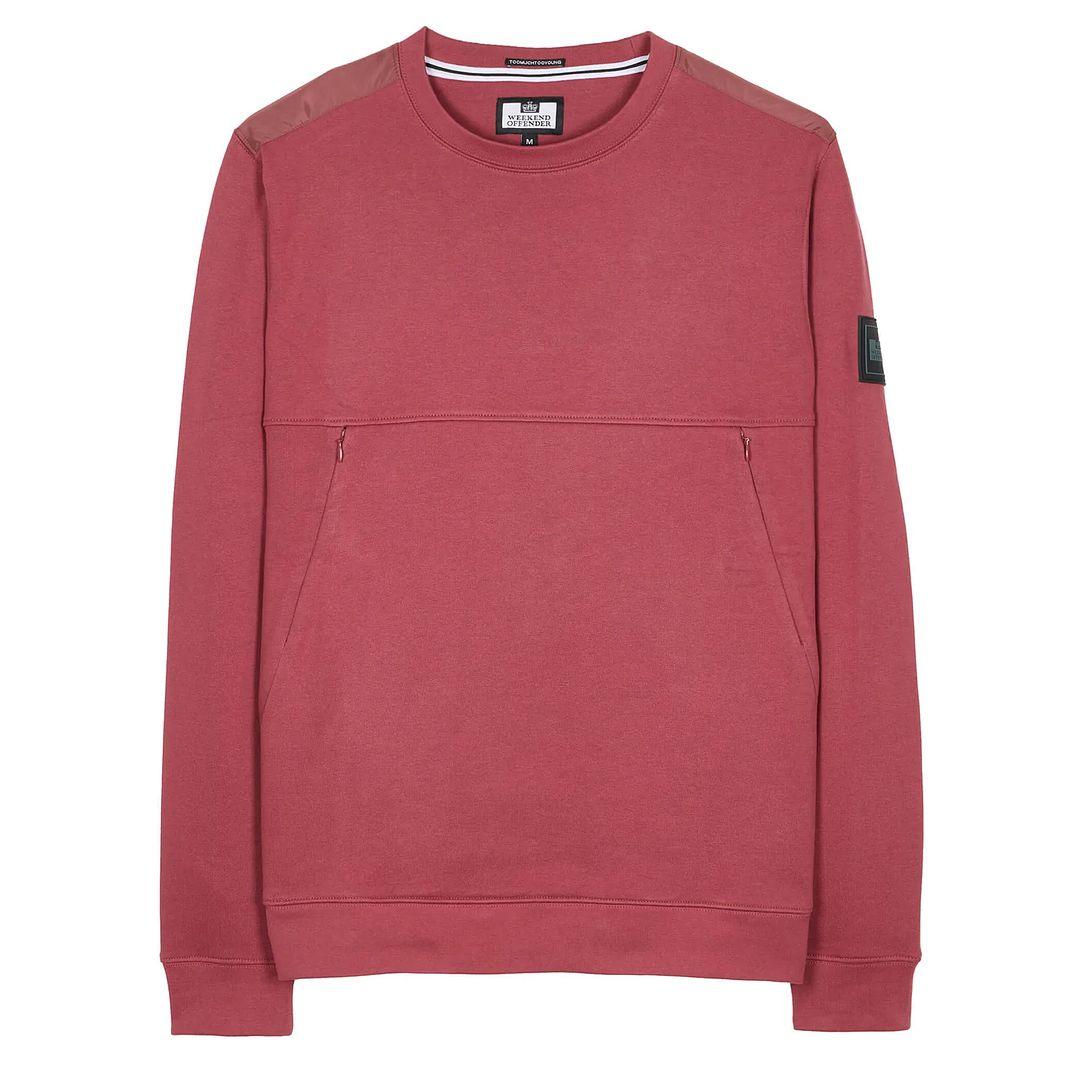 Weekend Offender Asmara Heren Sweater Oxblood