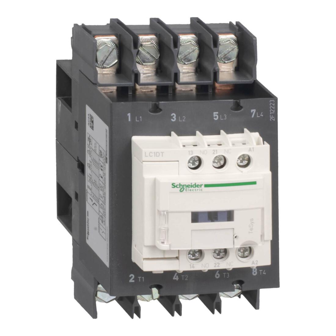 Schneider Electric Leistungsschütz 4P,60A,230V 50/60HZ LC1DT60AP7)