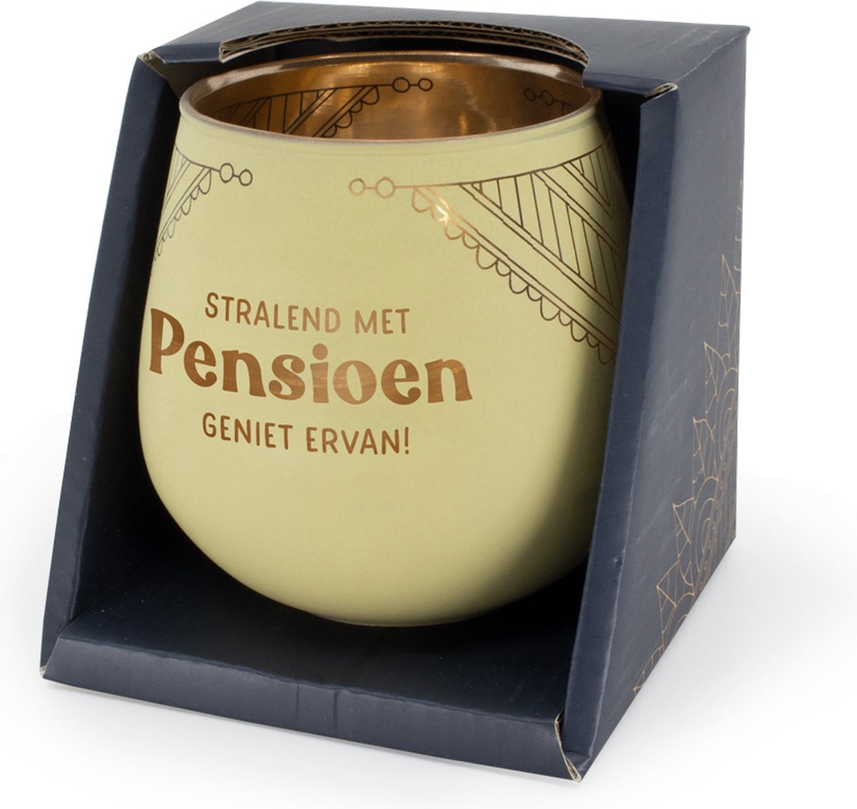 Sfeerlichthouder van glas voor tealights