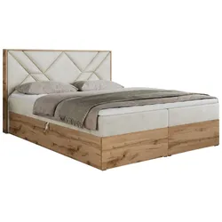 BOXBETT GUNAR - 140/200 Beige Velvet - H4