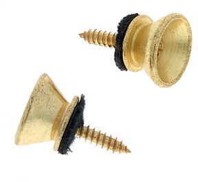 Harley Benton Strap Pin Set Gold