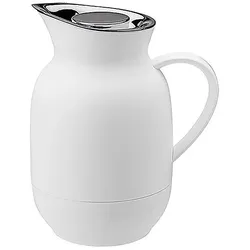 Stelton Amphora Isolierkanne, Kaffee 1 l. soft white, Thermoskanne, Weiss