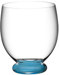 Riedel Hand Made Fatto A Mano Grande Tumbler Turquoise
