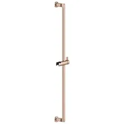 Gessi Inciso Brausestange, Brausehalter ist seitlich nicht verdrehbar, nur Höhenverstellung, 58144030, Farbe: Kupfer PVD