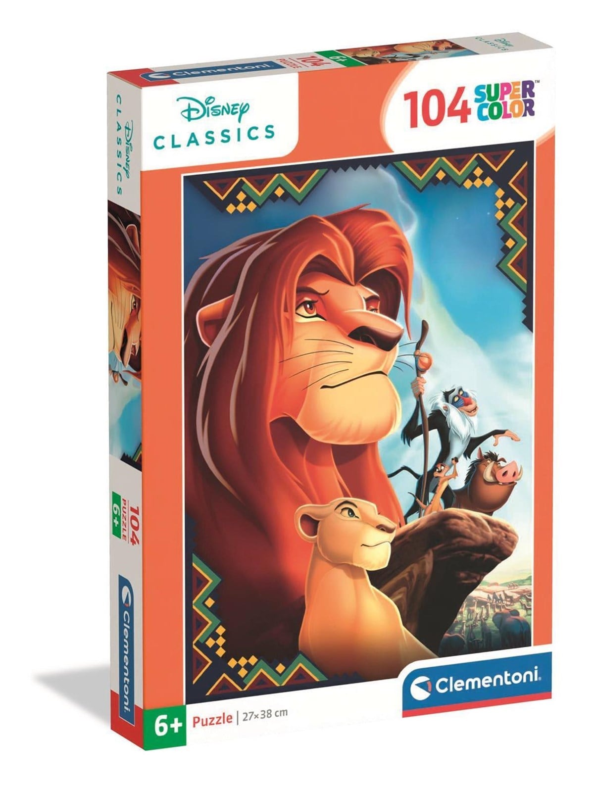 Clementoni Jigsaw Puzzle Disney Lion King 104 pcs. 2D Puzzles