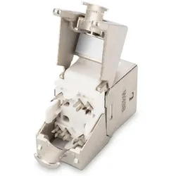 DIGITUS Keystone Modul Kat.6A(tief) geschirmt, grau