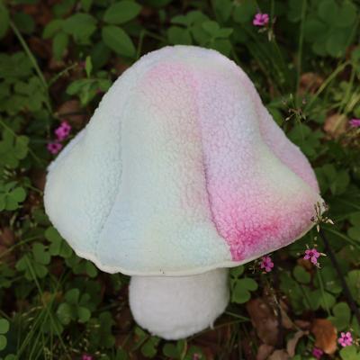 DynamicDeals Cozy Plush Mushroom Pillow Soft Stuffed Cushion Toy For Kids And Adults powder Blue