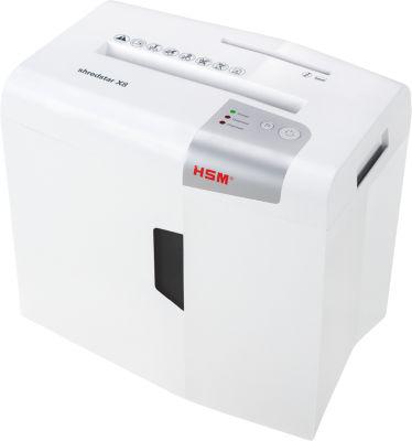 Aktenvernichter HSM shredstar X8, Sicherheitsstufe 4, Partikelschnitt 4,5 x 30 mm, 8 Blatt, weiß