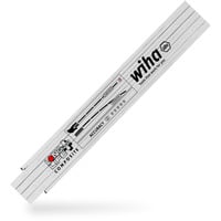 Gliedermaßstab Longlife Plus Composite, 2 Meter, Messlatte weiß