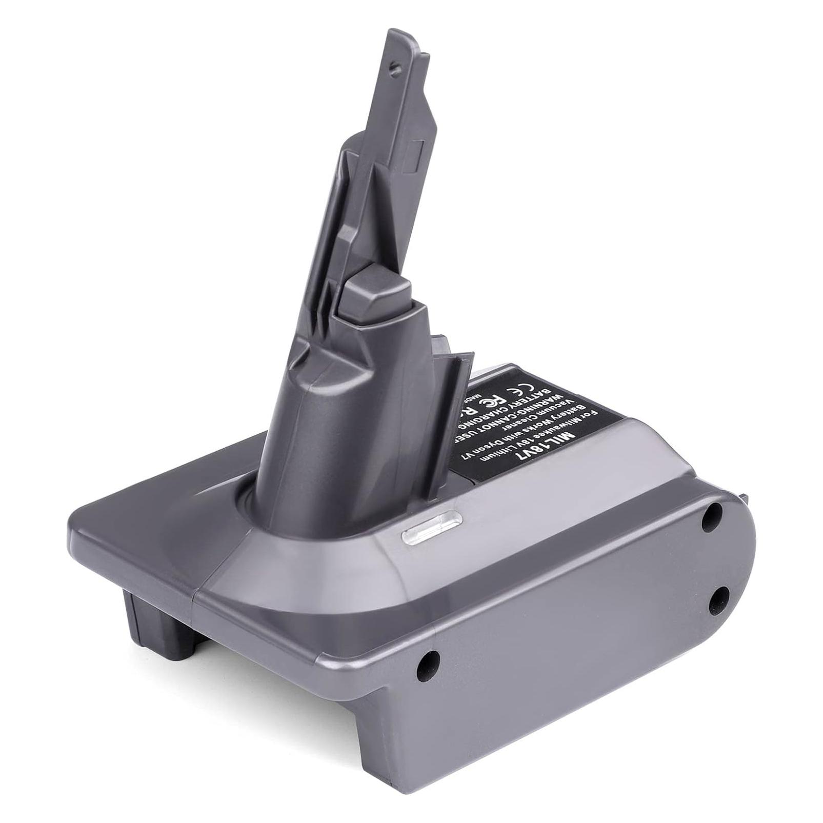 Japcell Milwaukee 18V Akku-Adapter für Dyson V7 V8 (JAPCELL)
