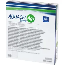 AQUACEL Ag+ Extra 10x10 cm Kompressen 10 St