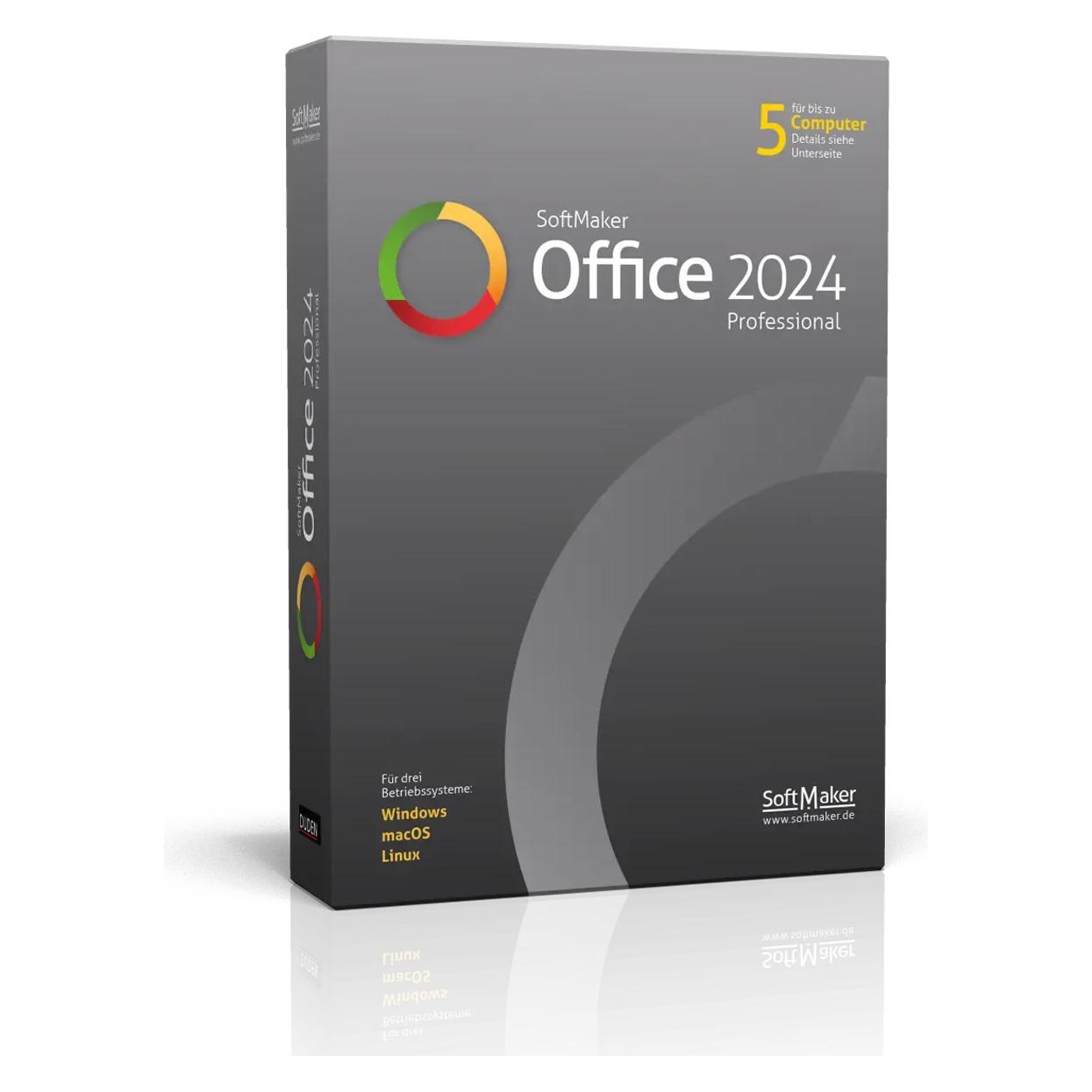 Softmaker Sof Office Prof. 2024 Win/Mac/Android (1 User) (OF24PROC_X)
