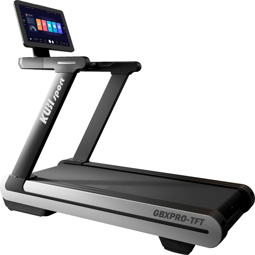Laufband mit 21,5" (54 cm) Touchscreen, extra großer Neigung und Bluetooth GBXPRO-TFT