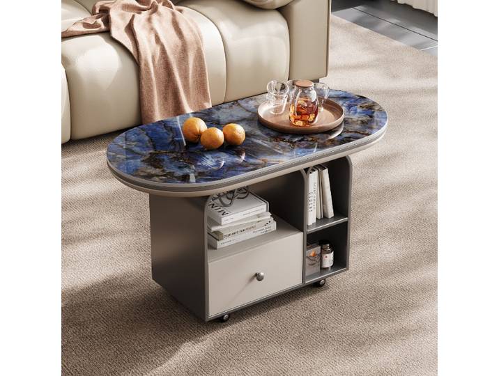 Table basse italienne minimaliste, Design Glam esthétique, présentoir, couverture rigide, transparente, accessoires pour la maison