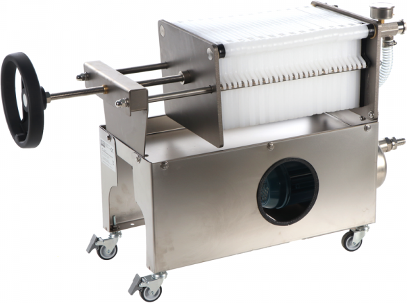 Grifo Professional Inox 30 - Filtre pour vin à plaques - Pompe nologique pour filtrer le vin