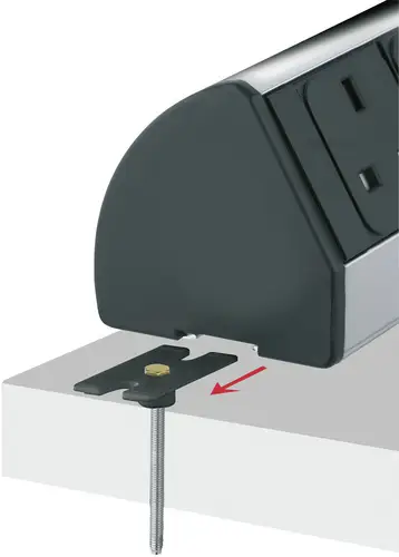 EVOline 159909038200 Befestigungs-Set Tischplatte 1 Set