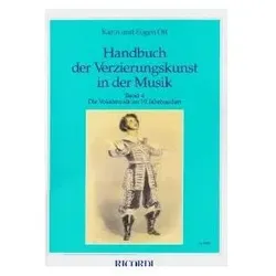 Handbuch der Verzierungskunst in der Musik, Fachbücher