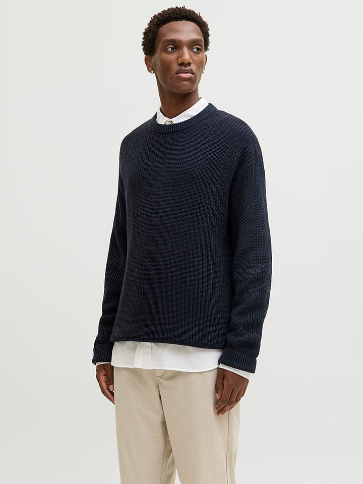 Jack & Jones Pullover "Kaito" in Dunkelblau - S