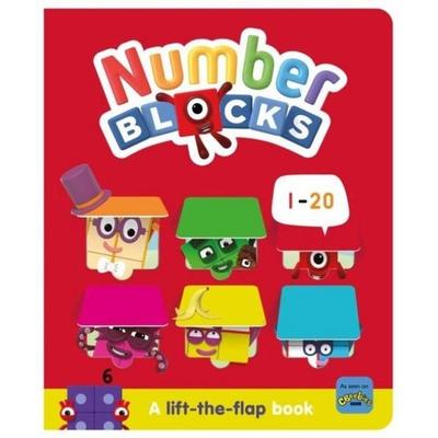 Numberblocks 1-20: A Lift the Flap Book, Gebundene Ausgabe von Numberblocks,Sweet Cherry Publishing, Sweet Cherry Publishing, 978-1-80263-029-9