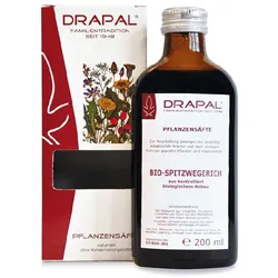 SPITZWEGERICHBLÄTTER Bio Pflanzensaft Drapal 200 ml