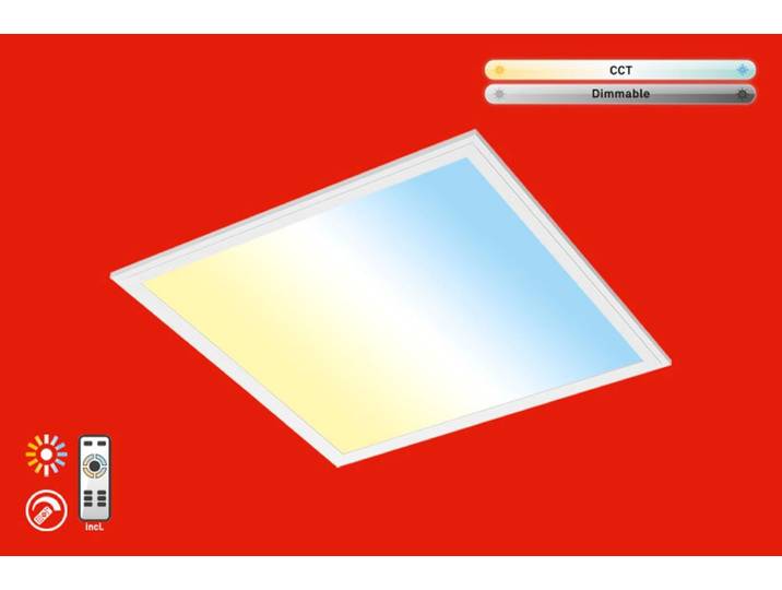 BRILONER LEUCHTEN LED Panel Piatto , weiß (weiß, neutral), Leuchten, LED Panel
