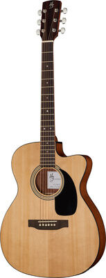 Harley Benton Custom Line CLA-16SCE Natur matt