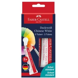 Faber-Castell (Schule) Deckweiß 7,5 ml 3 Stück